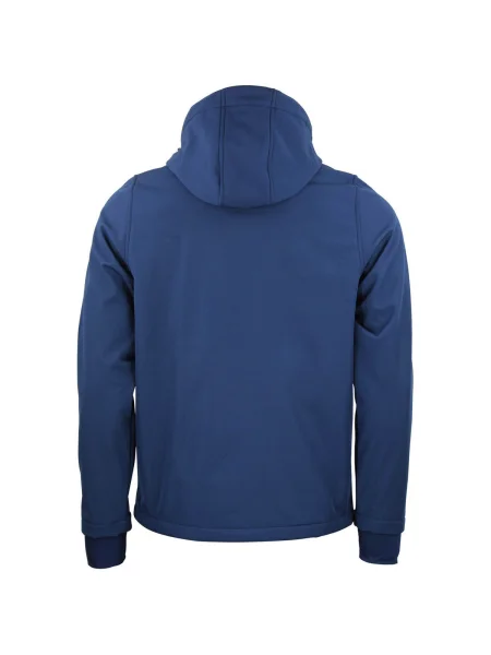 Geacă Peak Mountain softshell albastru