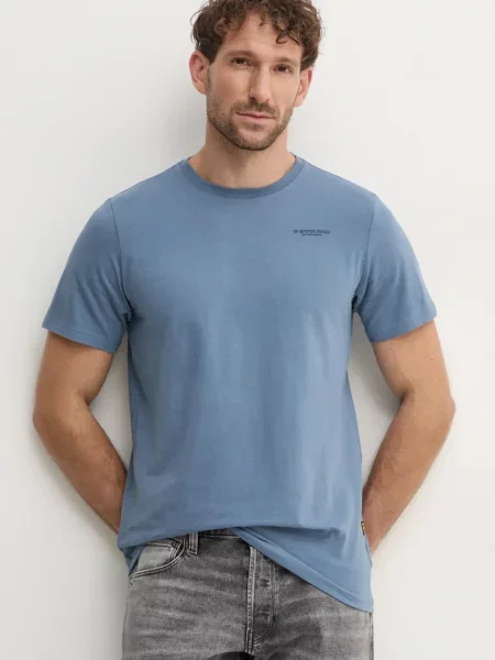 Tričko G-Star Raw modrá