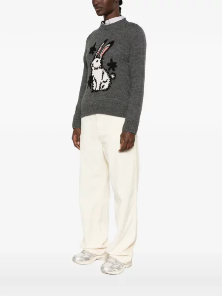 Pulover Weekend Max Mara tricotate gri