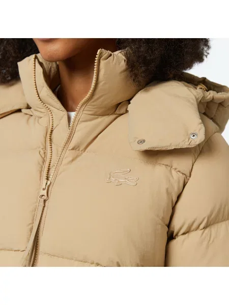 Lacoste куртка Relaxed Fit коричнева
