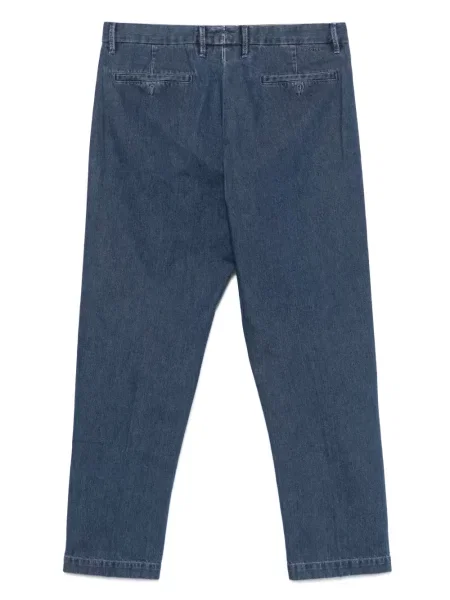 Blugi Incotex cu broderie albastru