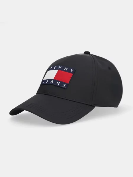 Kapa s šiltom Tommy Jeans črna