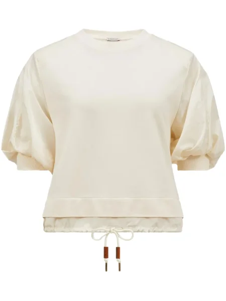 Koszulka Moncler biała