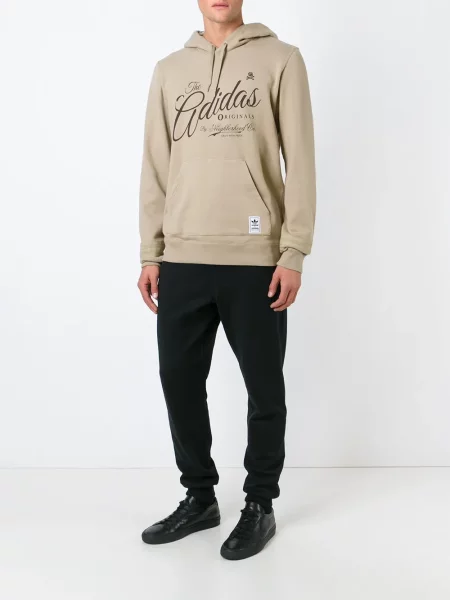 Hanorac cu glugă Adidas cu imagine