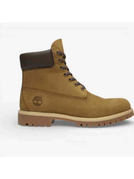 Botine Timberland din nubuc impermeabile maro