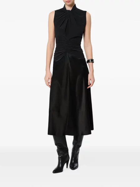Rochie Isabel Marant de mătase negru