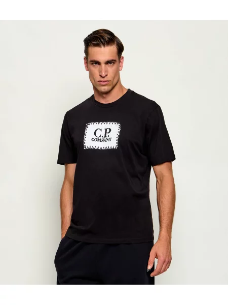 C.P. Company Tricou Regular Fit negru