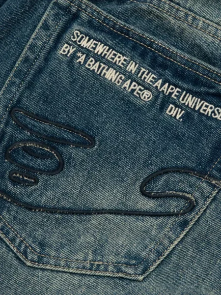 Blugi Aape By A Bathing Ape albastru