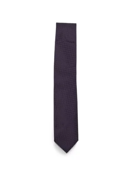 Cravată Tom Ford din satin violet