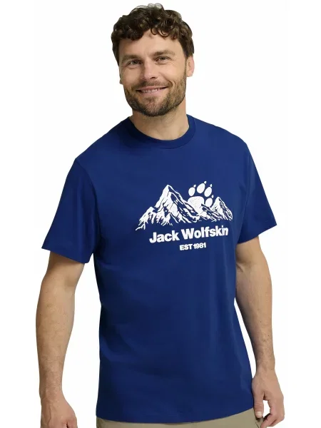 Футболка Jack Wolfskin синій