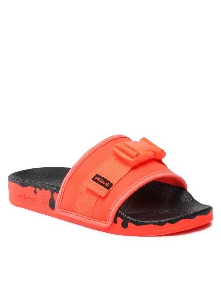 Natikači adidas Pouchylette W Solred/Solred/Cblack oranžna