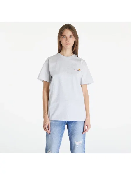 Однотонна футболка Carhartt Wip сіра