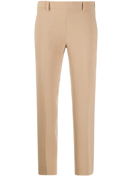 Cropp pantaloni Alberto Biani plisate maro