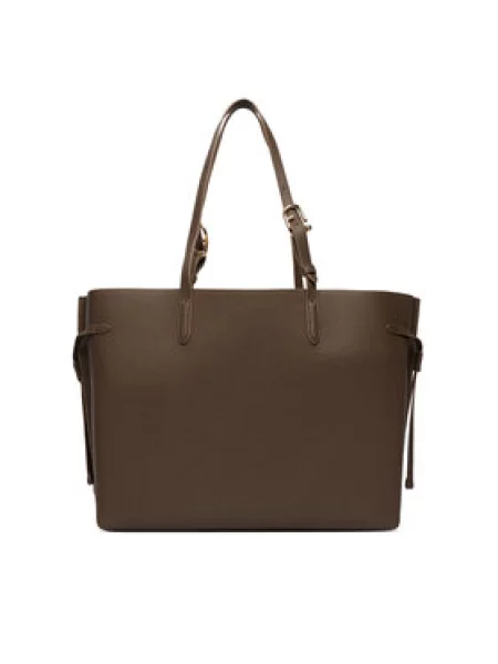Ročna torba Furla Ava L Tote Temno zelena