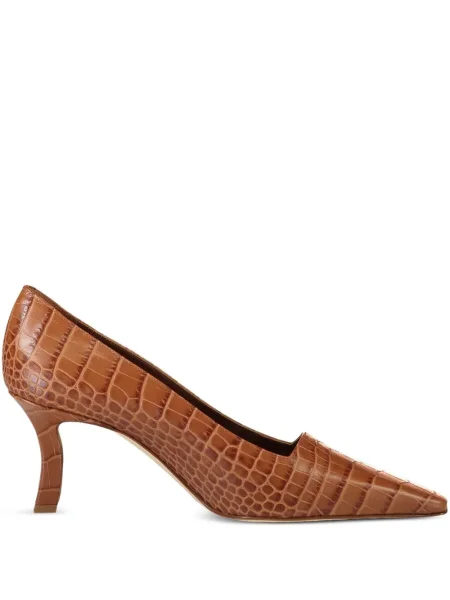 Pantofi cu toc Manolo Blahnik maro