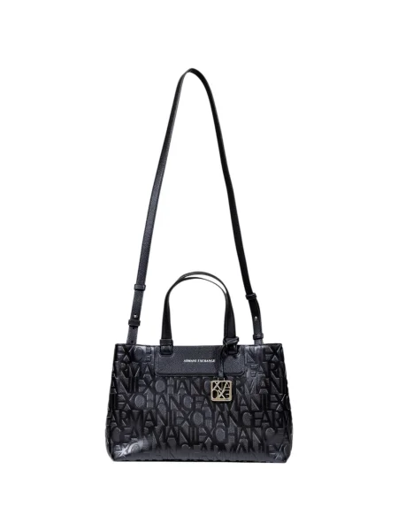Geantă shopper Armani Exchange negru