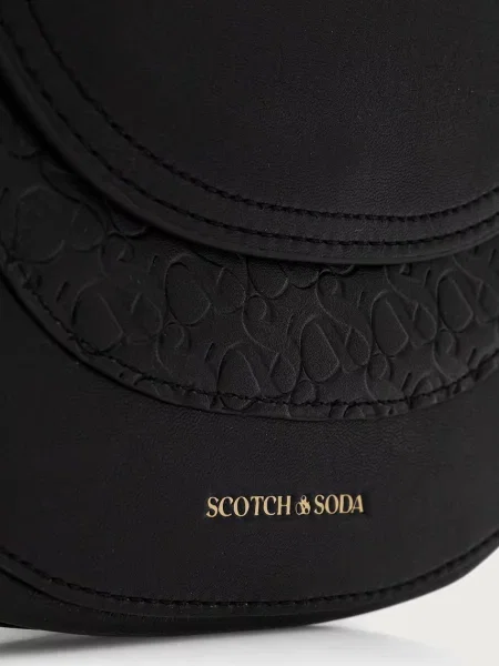 Кожаная сумка через плечо Scotch & Soda