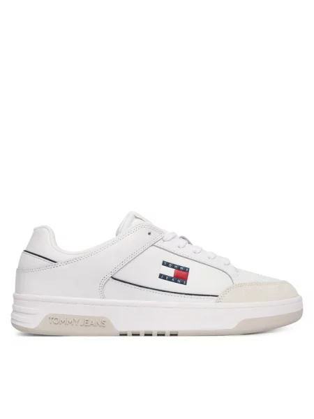 Sneakersy Tommy Jeans białe