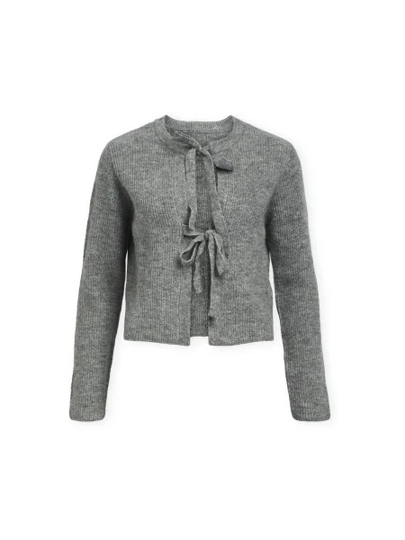 Cardigan Object melange gri