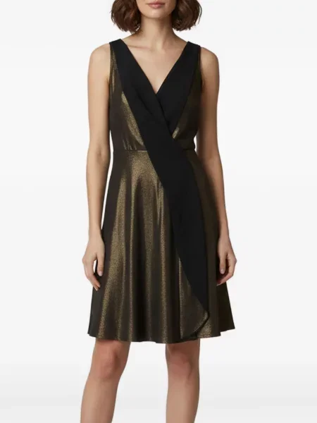 Rochie mini Temperley London drapată din crep