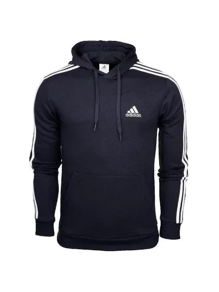 Prugasta frotir majica Adidas plava
