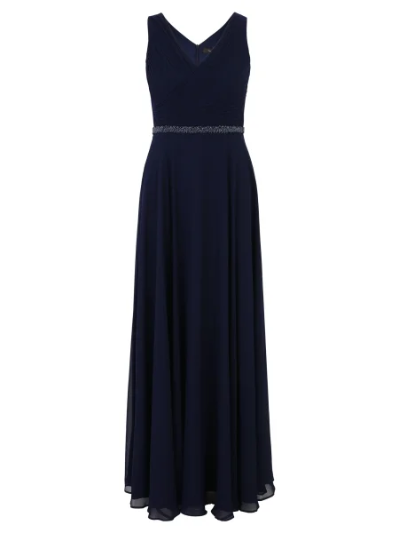 Vera Mont Večernja haljina noćno / srebro plava