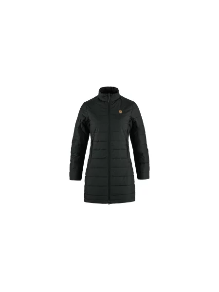 Fjällräven Kiruna Liner Parka W Black Kobiety Kurtki Fjällräven Size: M czarny
