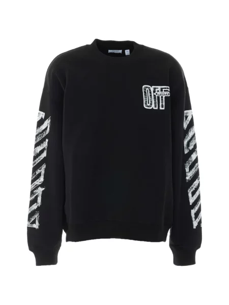 Pulover Off-white alb
