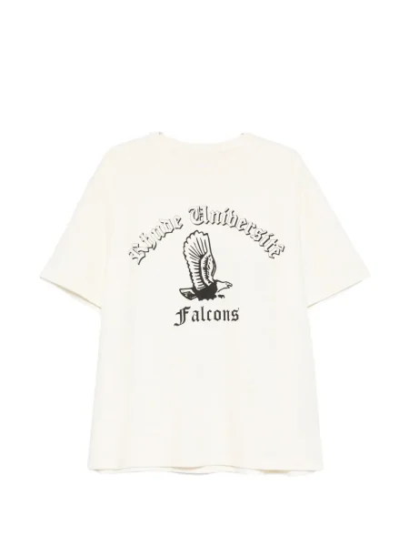 Tricou Rhude cu imagine alb