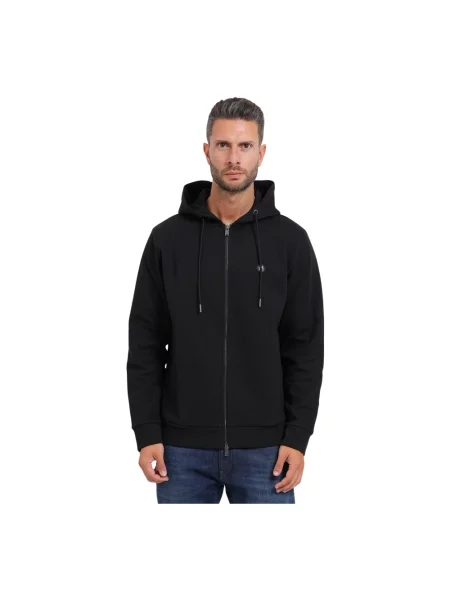 Bluza z kapturem Hugo z kapturem czarna