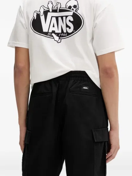 Pantaloni scurți cargo Vans cu cordon negru