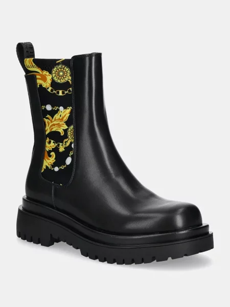 Versace Jeans Couture cizme Drew femei cu platforma negru