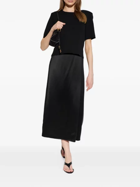 Top By Malene Birger cu chihlimbar negru