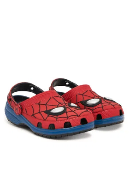 Crocs Šľapky Kids Spider-Man Classic Clog červená