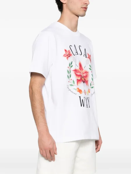 Tricou Casablanca clasic alb