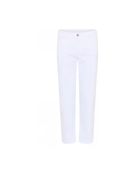 Proste jeansy C.ro białe