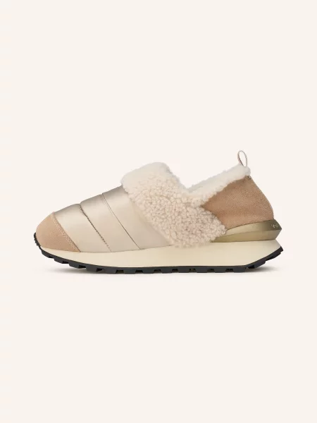 Voile Blanche Sneakersy Qwark silber beżowe