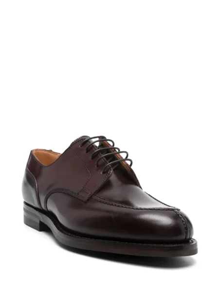 Pantofi derby Crockett & Jones roșu