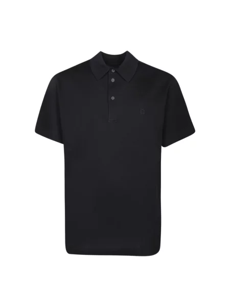 Haftowana koszulka polo Givenchy czarna