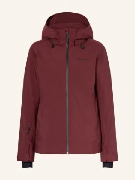 Peak Performance Lyžařská Bunda Anima Insulated tmavě červená