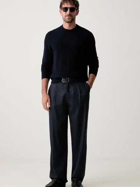 BOSS BLACK Pulover H-Lofranco negru