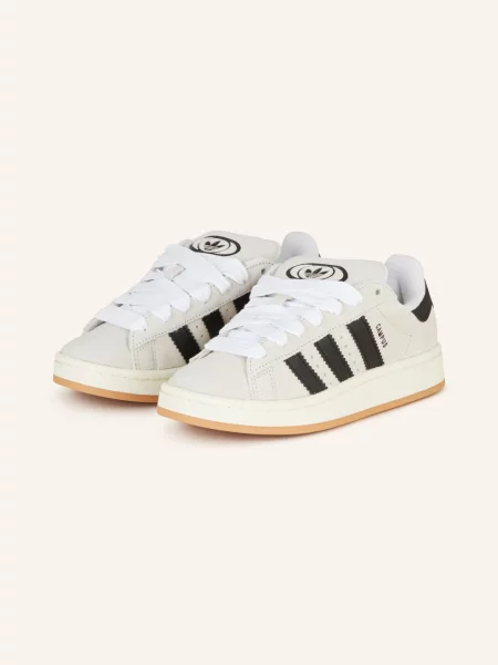Adidas Originals Sneakersy Campus světle šedá černá