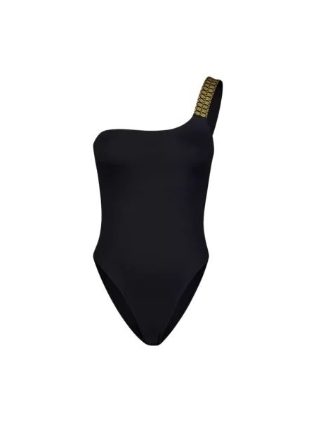 Haftowany strój kąpielowy Zeus+dione czarny