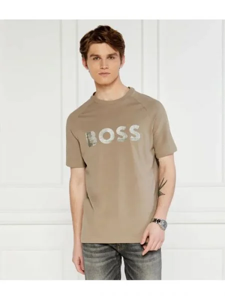 BOSS GREEN Tricou Teebero bej