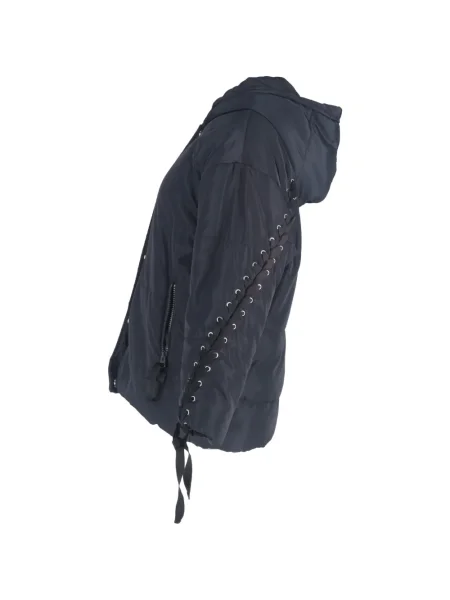 Geacă Maje cu glugă albastru