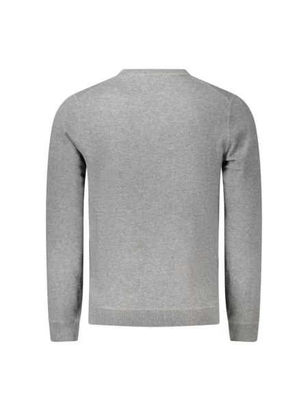 Dzianinowy sweter Sun68 szary