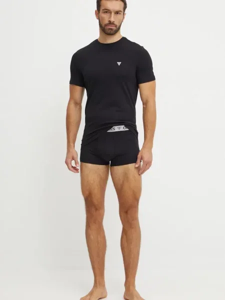 Pyžamo Guess černá