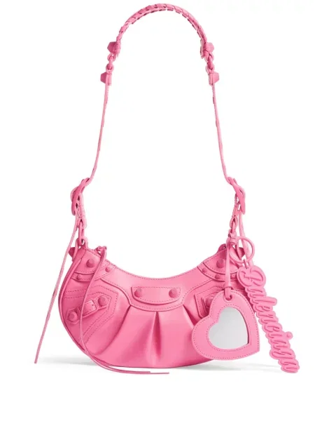 Geantă Balenciaga Le Cagole roz