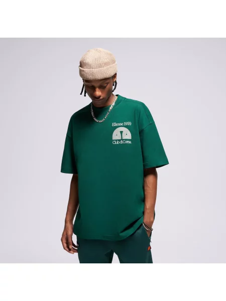 Ellesse T-Shirt Club Di Corsa Tee Dgreen zielona