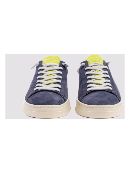 Sneakersy P448 zamszowe niebieskie